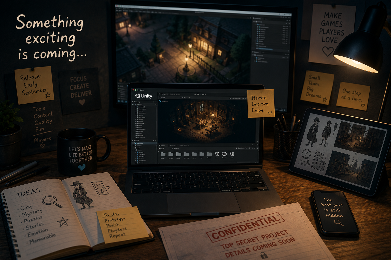 Building a Game Before Anyone Knows What It Is